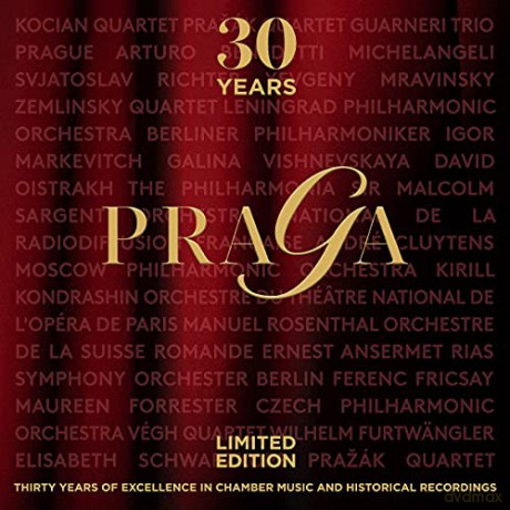 Prazak Quartet Kocian Quartet Yevgeny Mravinsky Svjatoslav Richter: 30 Years Of Praga The Anniversary [30CD]