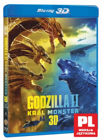 Godzilla II: Król potworów [Blu-Ray 3D]+[Blu-Ray]