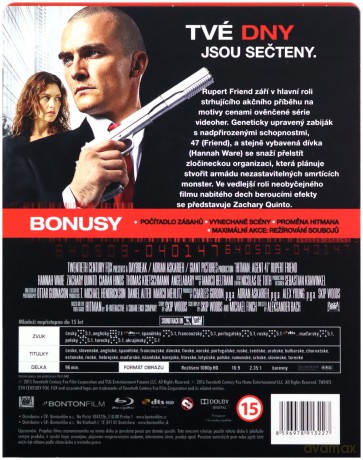 Hitman: Agent 47 (steelbook) [Blu-Ray]