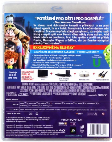 Hotel Transylvania 2 [Blu-Ray 3D]+[Blu-Ray]