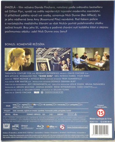 Zaginiona dziewczyna [Blu-Ray]