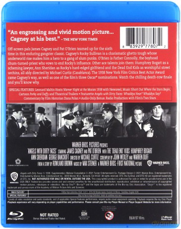 Angels With Dirty Faces (Aniołowie o brudnych twarzach) [Blu-Ray]