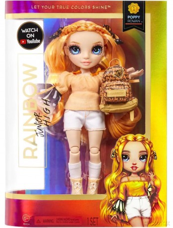Rainbow High Junior High Fashion Poppy Rowan
