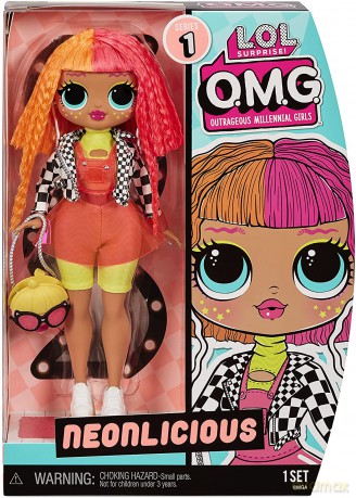 LOL Surprise OMG Core Doll S1 Neonlicious