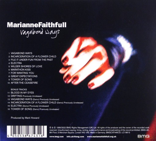 Marianne Faithfull: Vagabond Ways [CD]