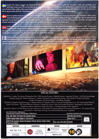 Under the Dome Season 1-3 (Pod Kopułą) [BOX] [12DVD]