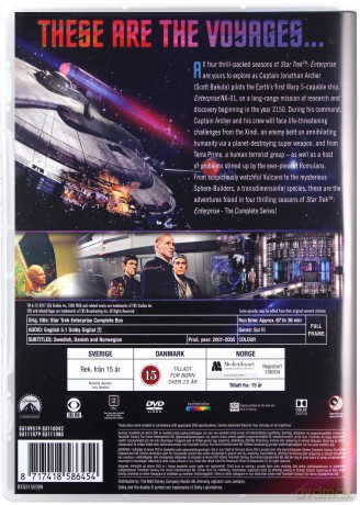 Star Trek: Enterprise Season 1-4 [27DVD]