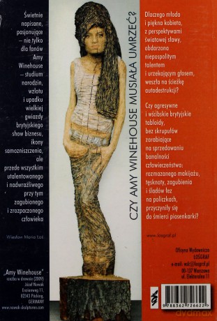 Amy Winehouse I Tabloidy Toksyczna Miłość - Magdalena Błaszczyk [KSIĄŻKA]