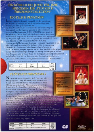 The Princess Diaries 1-2 (Pamiętnik księżniczki 1-2) (Disney) [BOX] [2DVD]