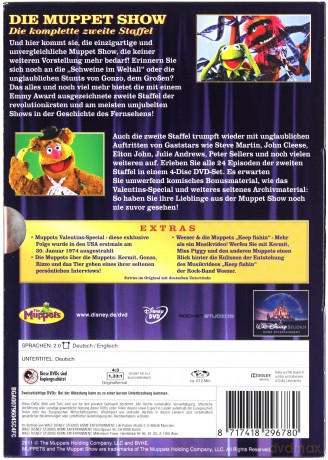 The Muppet Show Season 2 (Muppety) (Disney) [4DVD]