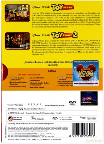Toy Story 1-2 (Special) (Disney) [2DVD]