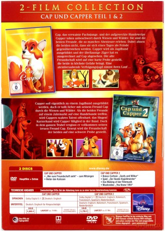 The Fox and the Hound 1-2 (Lis i pies 1-2) (Disney) [2DVD]