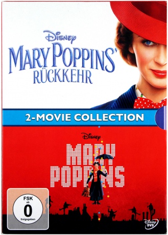Mary Poppins / Mary Poppins Returns (Mary Poppins / Mary Poppins powraca) (Disney) [BOX] [2DVD]
