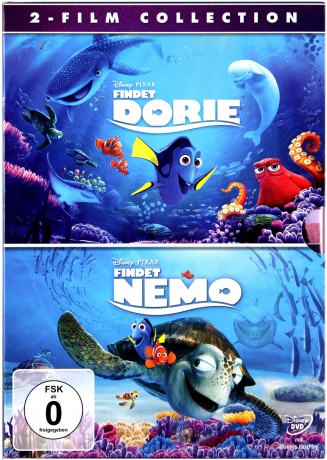 Finding Nemo / Finding Dory (Gdzie jest Nemo / Gdzie jest Dory?) (Disney) [BOX] [2DVD]