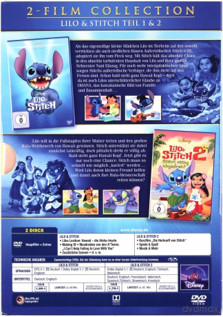 Lilo & Stitch 1-2 (Disney) [2DVD]