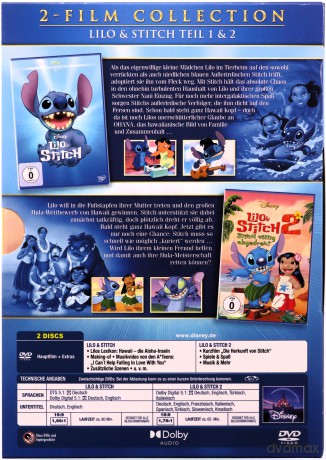 Lilo & Stitch 1-2 (Disney) [2DVD]
