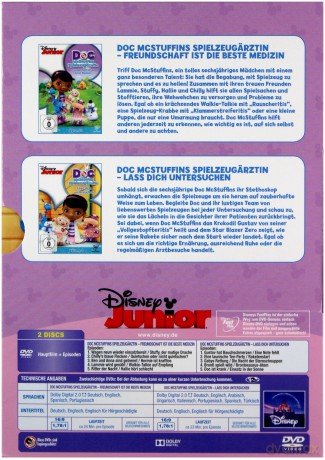 Doc McStuffins vol. 1-2 (Klinika dla Pluszaków) (Disney) [2DVD]