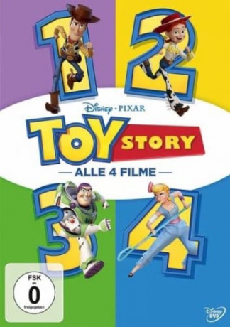 Toy Story 1-4 [BOX] [4DVD]