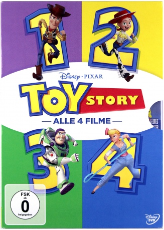 Toy Story 1-4 [BOX] [4DVD]