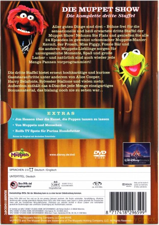 The Muppet Show 3 (Muppety) [4DVD]