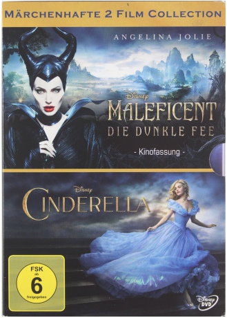 Cinderella / Maleficent (Kopciuszek / Czarownica) (Disney) [2DVD]