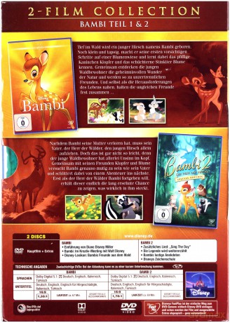 Bambi 1-2 [2DVD]
