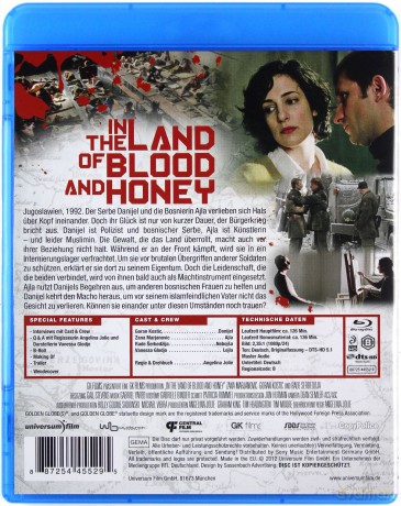 In the Land of Blood and Honey (Kraina miodu i krwi) [Blu-Ray]
