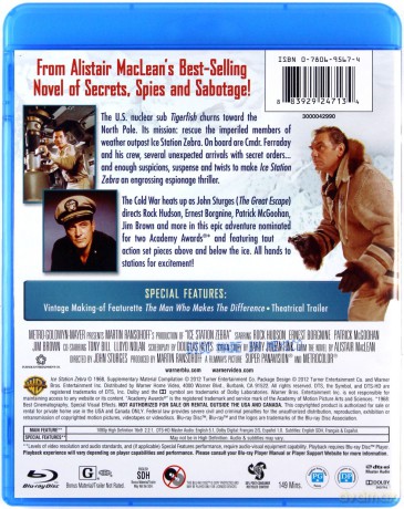 Ice Station Zebra (Stacja arktyczna Zebra) [Blu-Ray]
