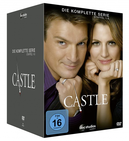 Castle Season 1-8 [BOX] [45DVD]