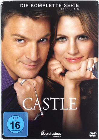Castle Season 1-8 [BOX] [45DVD]