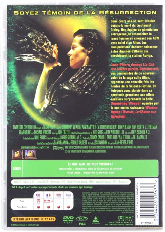 Alien: Resurrection (Obcy: Przebudzenie) [DVD]