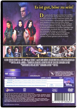 Descendants 3 (Następcy 3) (Disney) [DVD]