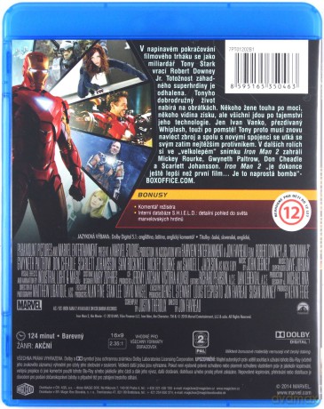 Iron Man 2 [Blu-Ray]