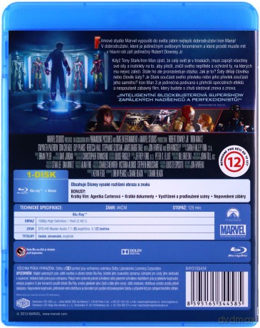 Iron Man 3 [Blu-Ray]
