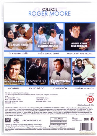 007 James Bond Roger Moore [7DVD]