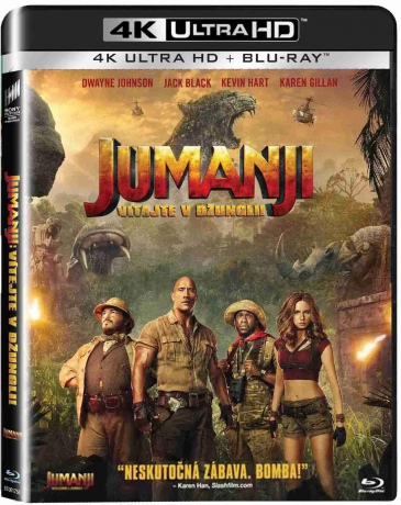 Jumanji: Przygoda w dżungli [Blu-Ray 4K]+[Blu-Ray]