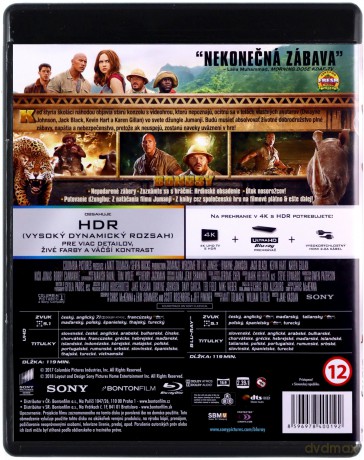 Jumanji: Przygoda w dżungli [Blu-Ray 4K]+[Blu-Ray]