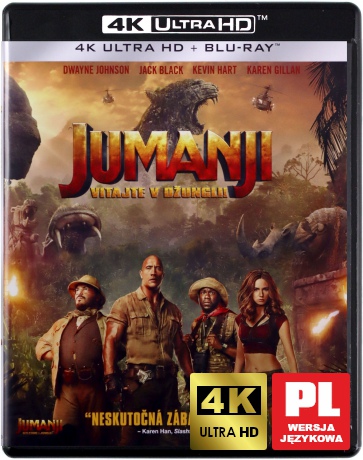 Jumanji: Przygoda w dżungli [Blu-Ray 4K]+[Blu-Ray]