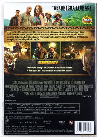 Jumanji: Przygoda w dżungli [DVD]