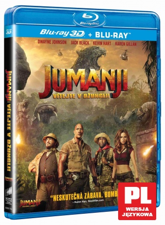 Jumanji: Przygoda w dżungli [Blu-Ray 3D]+[Blu-Ray]