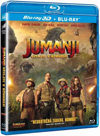 Jumanji: Przygoda w dżungli [Blu-Ray 3D]+[Blu-Ray]