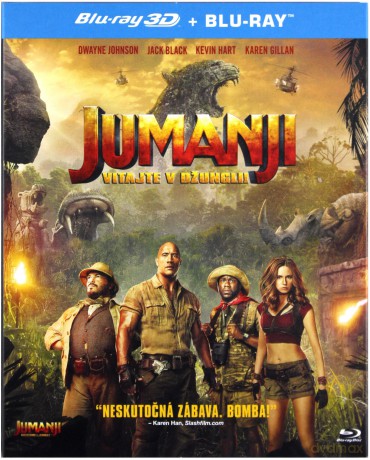 Jumanji: Przygoda w dżungli [Blu-Ray 3D]+[Blu-Ray]