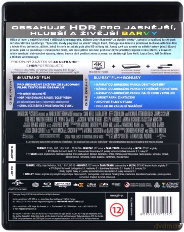 Park jurajski [Blu-Ray 4K]+[Blu-Ray]