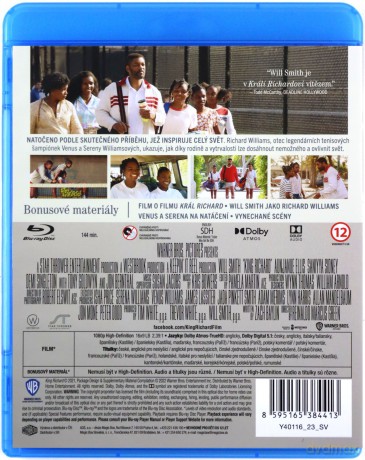 King Richard: Zwycięska rodzina [Blu-Ray]