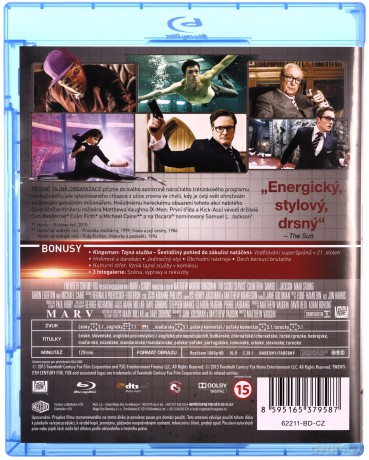 Kingsman: Tajne służby [Blu-Ray]