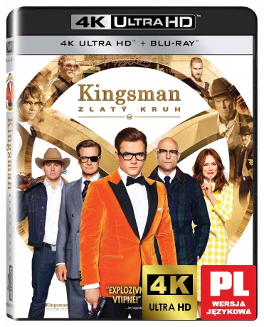 Kingsman: Złoty krąg [Blu-Ray 4K]+[Blu-Ray]