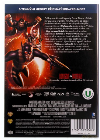 Liga Sprawiedliwości: Bogowie i potwory [DVD]