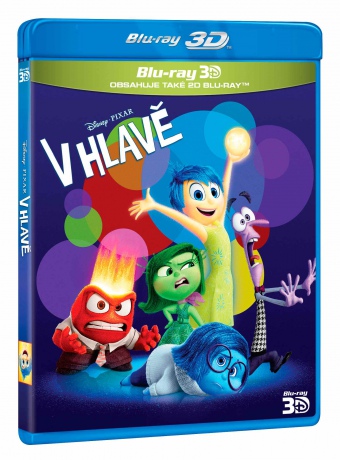 W głowie się nie mieści (Disney) [Blu-Ray 3D]+[Blu-Ray]