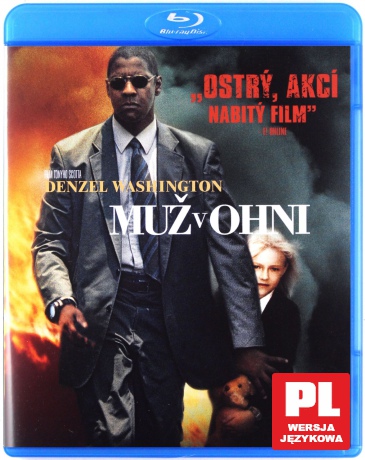 Człowiek w ogniu [Blu-Ray]