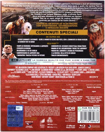 Labirynt [Blu-Ray 4K]+[Blu-Ray]